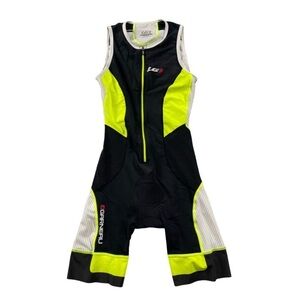 LOUIS GARNEAU LADIES CYCLING SPRINT TRIATHALON SUIT STANDARD ATHLETIC FIT SMALL